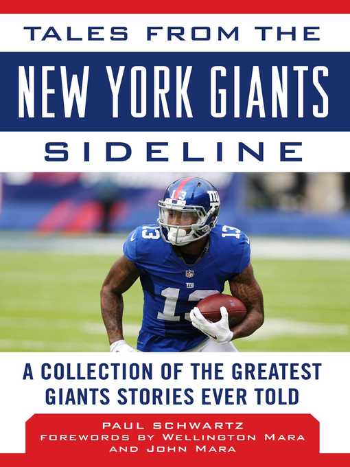 Title details for Tales from the New York Giants Sideline by Paul Schwartz - Available